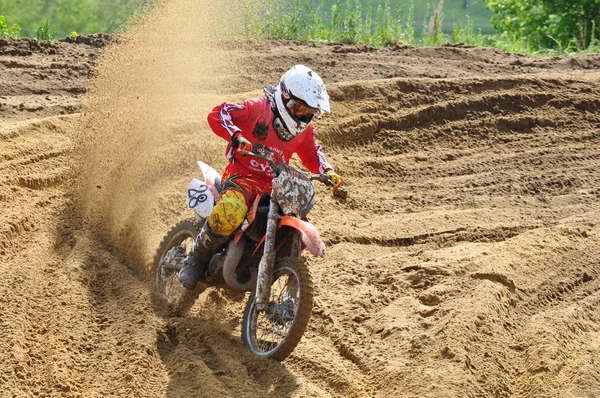 Ruský šampionát motokrosové motocykly a čtyřkolky — Stock fotografie