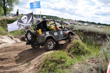 Rusya Premier Ligi Kupası RAID motosiklet, ATV ve SUV'lar arasında.