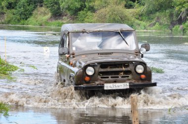 Rusya Premier Ligi Kupası RAID motosiklet, ATV ve SUV'lar arasında.