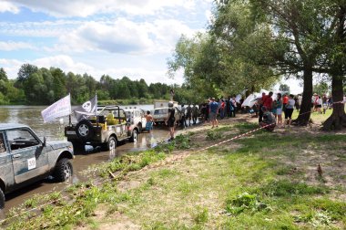 Rusya Premier Ligi Kupası RAID motosiklet, ATV ve SUV'lar arasında.