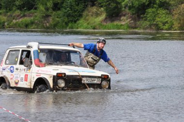 Rusya Premier Ligi Kupası RAID motosiklet, ATV ve SUV'lar arasında.