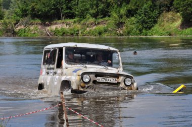Rusya Premier Ligi Kupası RAID motosiklet, ATV ve SUV'lar arasında.