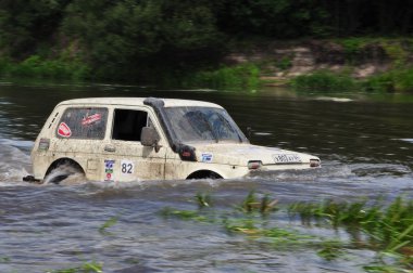 Rusya Premier Ligi Kupası RAID motosiklet, ATV ve SUV'lar arasında.