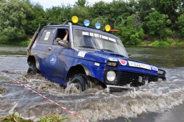 Rusya Premier Ligi Kupası RAID motosiklet, ATV ve SUV'lar arasında.