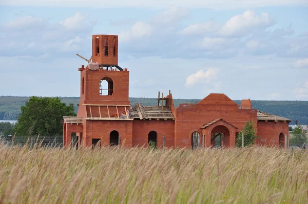 Church under construction — Stock Photo, Image