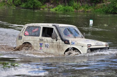 Rusya Premier Ligi Kupası RAID motosiklet, ATV ve SUV'lar arasında.