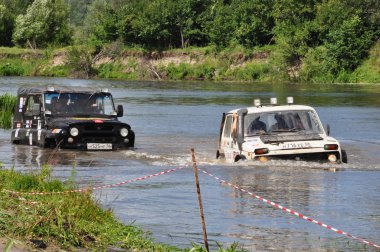 Rusya Premier Ligi Kupası RAID motosiklet, ATV ve SUV'lar arasında.