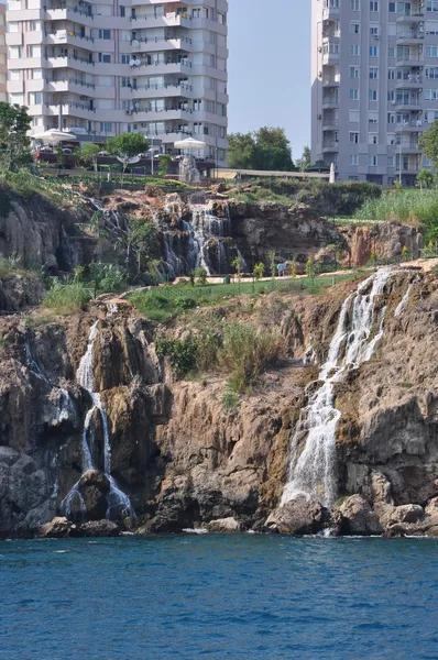Waterfalls of the Turkish coast — Stock Photo, Image
