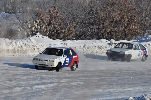 Závodní auto. Mistrovství v Rusku. — Stock fotografie