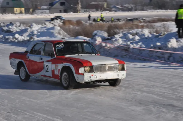 Corrida de carros. Campeonato na Rússia . — Fotografia de Stock