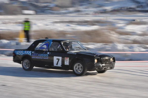 車のレースします。ロシア選手権. — ストック写真