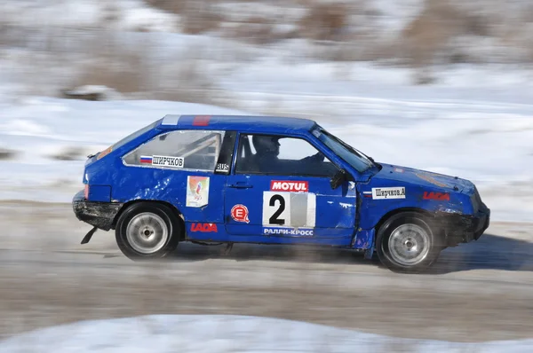 Car racing. Championship in Russia. — Stock Photo, Image