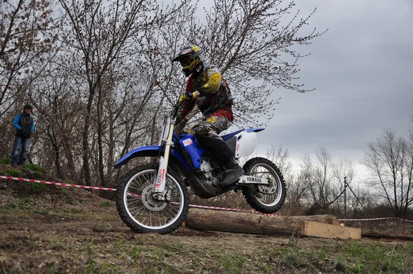 Championnat de Russie de Motocross parmi les motos et les VTT — Photo