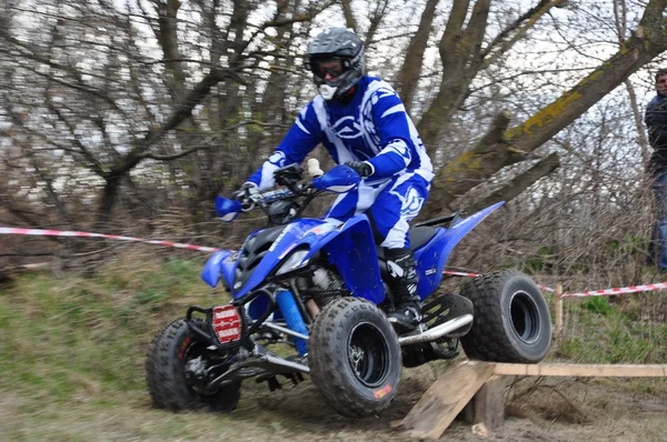 Campeonato Russo de Motocross entre motocicletas e ATVs — Fotografia de Stock