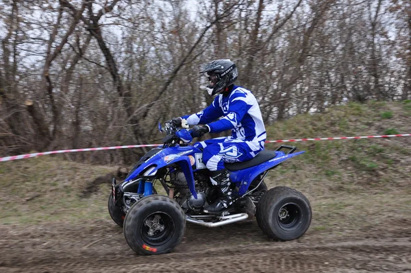 Russische kampioenschap motorcross onder motorfietsen en ATV 's — Stockfoto