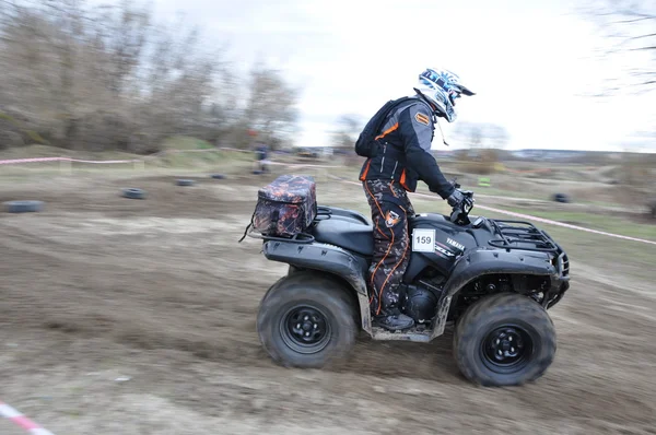 Mistrzostw Rosji, motocross, Motocykle i quady — Zdjęcie stockowe