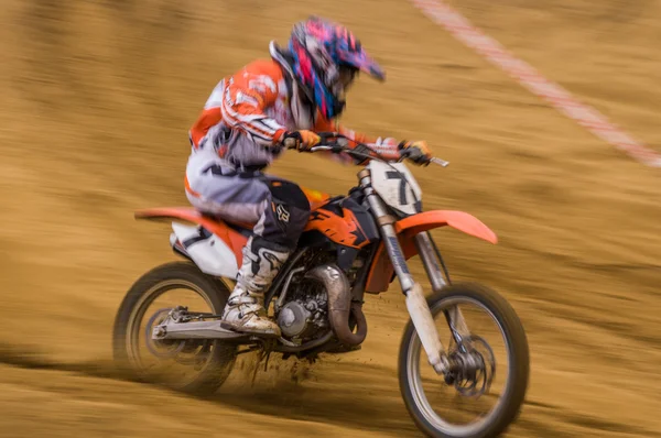 Campeonato Russo de Motocross entre motocicletas e ATVs — Fotografia de Stock