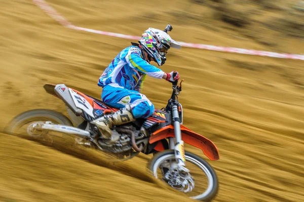 Russian Championship of Motocross among motorcycles and ATVs — Stock Photo, Image