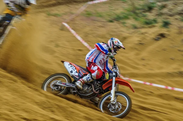 Championnat de Russie de Motocross parmi les motos et les VTT — Photo