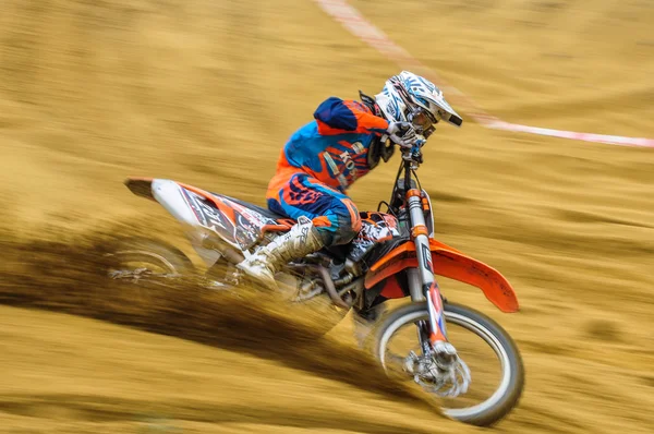 Russian Championship of Motocross among motorcycles and ATVs — Stock Photo, Image