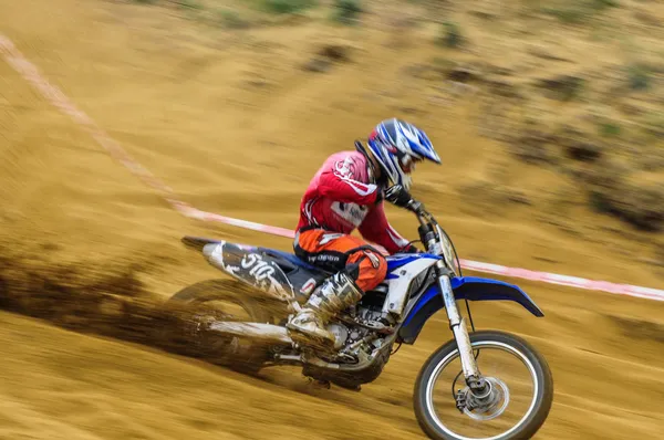 Campeonato Russo de Motocross entre motocicletas e ATVs — Fotografia de Stock