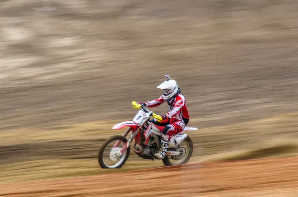 Russian Championship of Motocross among motorcycles and ATVs — Stock Photo, Image