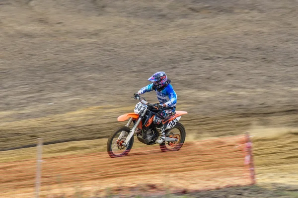 Campeonato Russo de Motocross entre motocicletas e ATVs — Fotografia de Stock