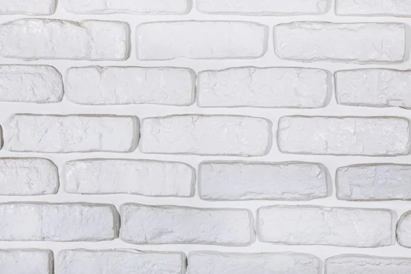White bricks texture background