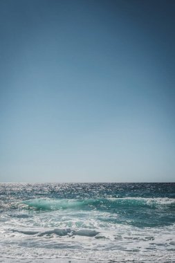 Alanya manzarası, Alanya 'daki deniz plajı, Türkiye