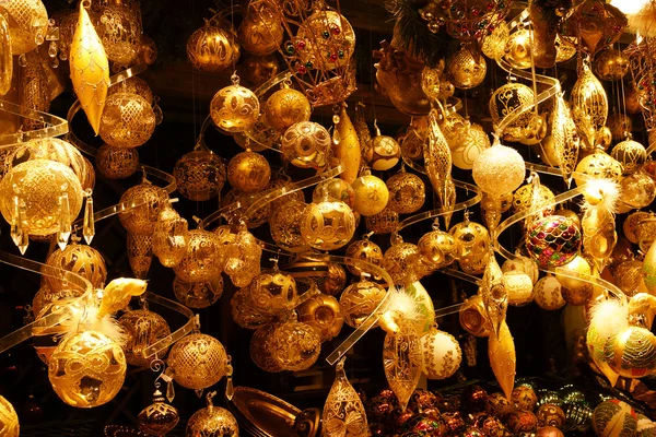 Visualizzazione delle palle di Natale — Foto Stock