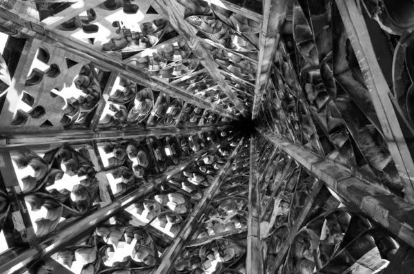 Bell tower ceiling — Stock Photo, Image