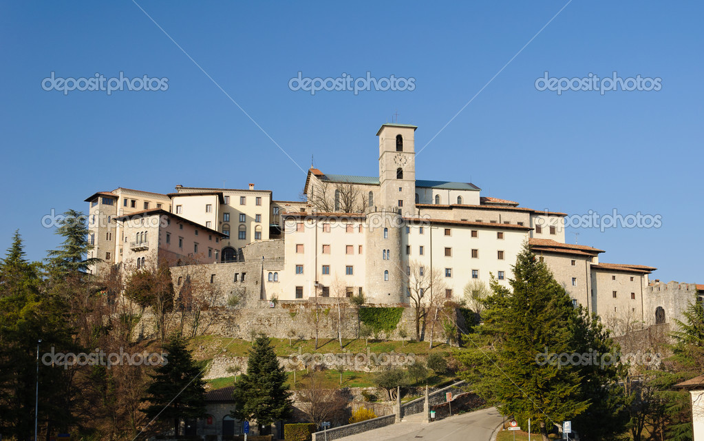 Castelmonte sanktuarium, cividale del friuli. Udine, Włochy — Zdjęcie