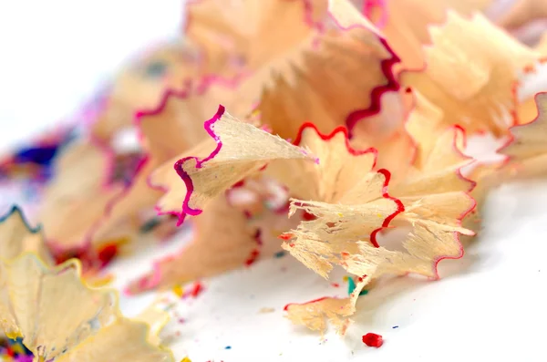 Pencil shavings — Stock Photo, Image