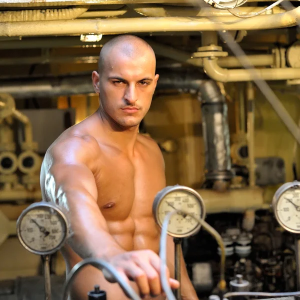 Athletic young man portrait — Stock Photo, Image