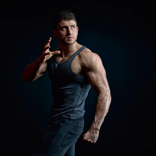 Athletic young man portrait — Stock Photo, Image