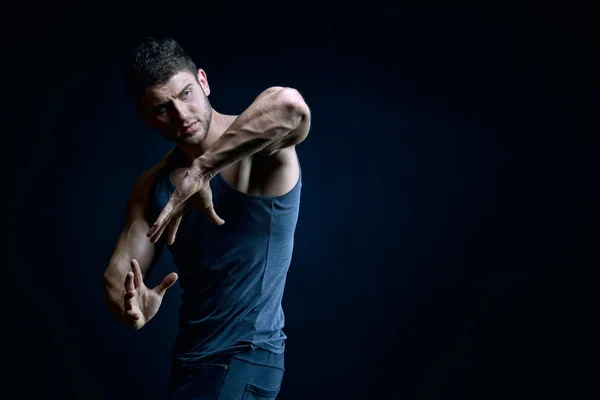 Athletic young man portrait — Stock Photo, Image