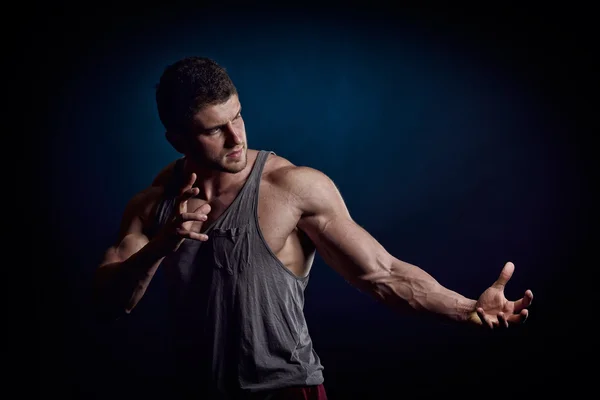 Athletic young man portrait — Stock Photo, Image