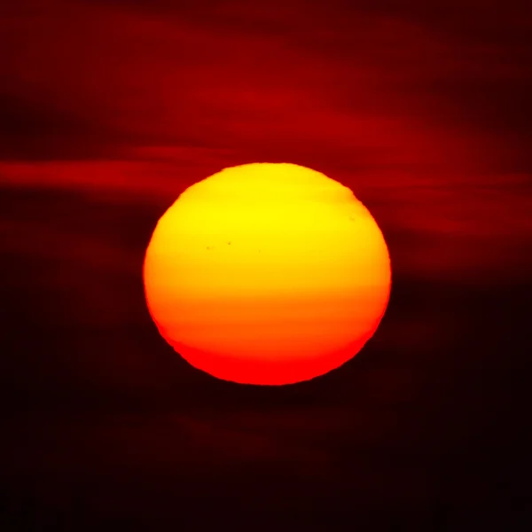 Belo pôr do sol — Fotografia de Stock
