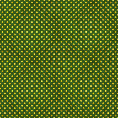 polka dot sorunsuz yeşil & altın