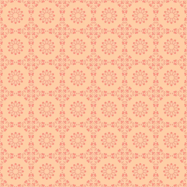 Pink Floral Damask Medallions — Stock Photo, Image