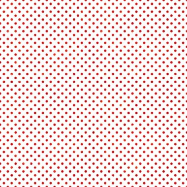 Dikişsiz kırmızı & beyaz puantiyeli