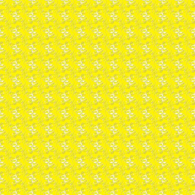 kesintisiz sarı & beyaz swirls