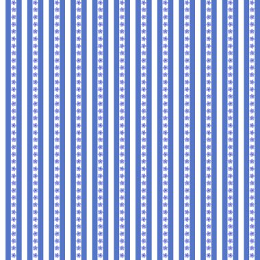 kesintisiz mavi çiçek Şerit