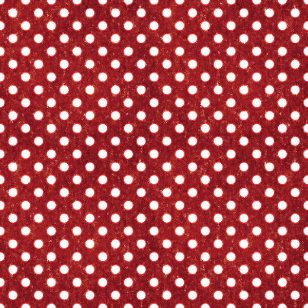 Dikişsiz kırmızı & beyaz puantiyeli