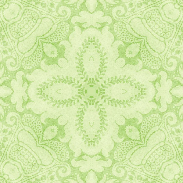 ヴィンテージ明るい緑のタペストリー — ストック写真
