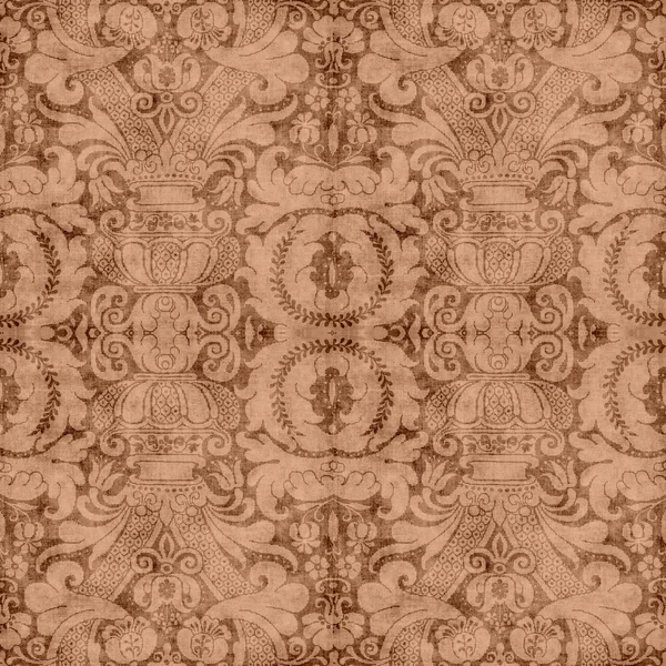 Vintage Brown Tapestry Stock Picture