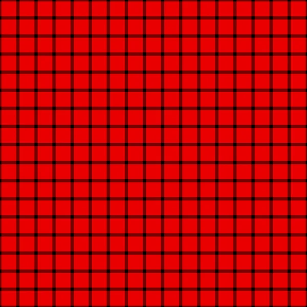 Verificação de Crosshatch vermelho e preto — Fotografia de Stock