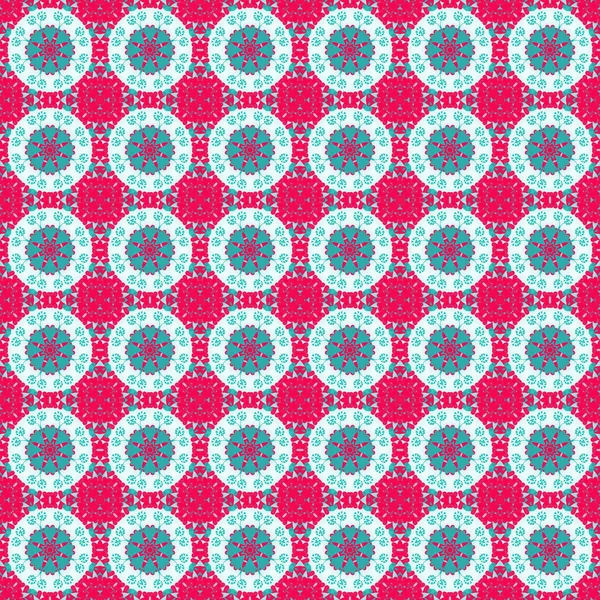 Seamless Bright Medallion Pattern — Stock Photo, Image