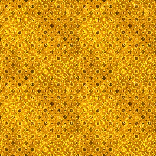 Seamless Shiny Gold Polka Dot — Stock Photo, Image