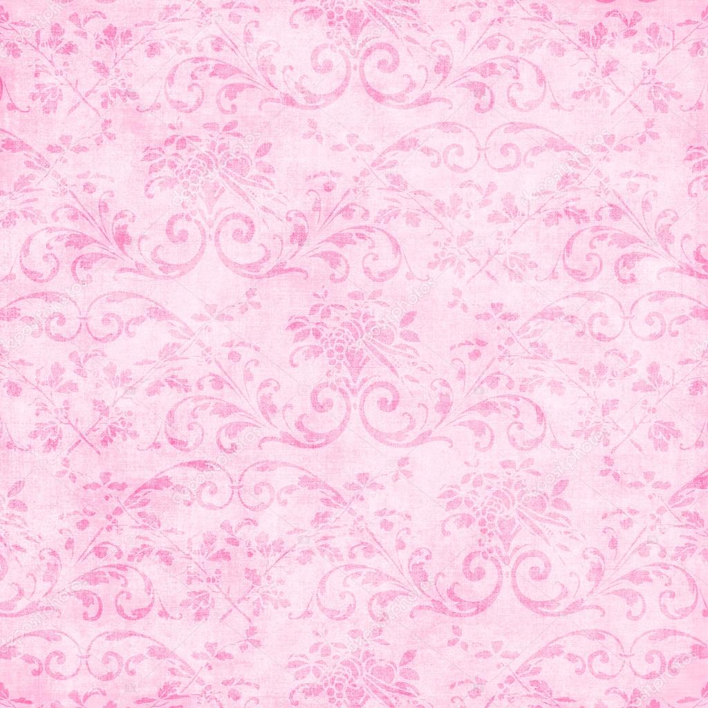Light Pink Damask Background
